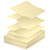 Post-it® Foglietti riposizionabili in carta riciclata al 100% Z-Notes, 76 x 76 mm, Blocchetti da 100 fogli, Giallo Canary™ (confezione 6 blocchetti) - 4