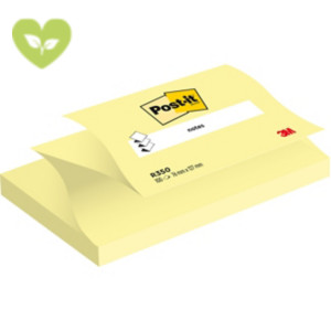 Post-it® Foglietti riposizionabili Z-Notes, 76 x 127 mm, Blocchetti da 100 fogli, Giallo Canary™ (confezione 12 blocchetti) Post-it® Foglietti riposizionabili Z-Notes, 76 x 127 mm, Blocchetti da 100 fogli, Giallo Canary™ (confezione 12 blocchetti)