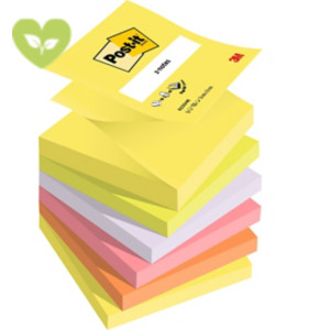 Post-it® Foglietti riposizionabili Z-Notes, 76 x 76 mm, Blocchetti da 100 fogli, Colori limone neon, verde acido, orchidea, rosa guava, arancio acceso (confezione 6 blocchetti) Post-it® Foglietti riposizionabili Z-Notes, 76 x 76 mm, Blocchetti da 100 fogli, Colori limone neon, verde acido, orchidea, rosa guava, arancio acceso (confezione 6 blocchetti)