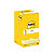 Post-it® Foglietti riposizionabili Z-Notes, 76 x 76 mm, Blocchetti da 100 fogli, Giallo Canary™ (confezione 12 blocchetti) - 5