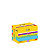 Post-it® Foglietti Super Sticky, Collezione Playful, 47,6 x 47,6 mm, Blocchetti da 90 fogli, Colori rosso candy, arancio acceso, giallo sole, verde trifoglio, blu paradiso, violetto (confezione 12 blocchetti) - 14