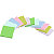 Post-it® Foglietti Super Sticky in carta riciclata al 100%, 47,6 x 47,6 mm, Blocchetti da 70 fogli, Colori assortiti (confezione 12 blocchetti) - 3