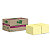 Post-it® Foglietti Super Sticky in carta riciclata al 100%, 47,6 x 47,6 mm, Blocchetti da 70 fogli, Giallo Canary™ (confezione 12 blocchetti) - 2
