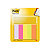 Post-it® Index Segnapagina riposizionabili in carta, 15 x 50 mm, Blocchetti da 100 foglietti, Colori assortiti neon (confezione 5 pezzi) - 1