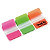 Post-it® Index Segnapagina riposizionabili Strong Small, 25 x 38 mm, Dispenser 3 colori vivaci assortiti - 4