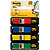 POST-IT Indexmarkers mini 11,9 x 43,1 mm diverse kleuren, 4 x 35 verpakking, met dispensers 683-4 - 1