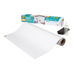 Post-it® Lavagna cancellabile Flex & Write, 91,4 x 122 cm, 1 rotolo, Bianco Post-it® Lavagna cancellabile Flex & Write, 91,4 x 122 cm, 1 rotolo, Bianco