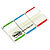 Post-it® Marcadores rígidos pequeños 25,4 x 38 mm en colores variados 3 x 22 paquetes con estuche dispensador 686-GLBR - 1