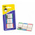 Post-it® Marcadores rígidos pequeños 25,4 x 38 mm en colores variados 3 x 22 paquetes con estuche dispensador 686-GLBR - 4