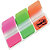 Post-it® Marcadores rígidos pequeños de 25,4 x 38 mm en colores variados Paquete de 3 x 22 con estuche dispensador - 6