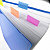 Post-it® Marcapáginas medianos 25,4 x 43,2 mm variados colores 3 x 20 paquete con estuche dispensador - 2