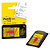 Post-it® Marcapáginas medianos con indicación de firma de 25,4 x 43,2 mm en amarillo Paquete de 50 con dispensador 680-31 - 1