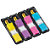 Post-it® Marcapáginas pequeños de 11,9 x 43,1 mm en colores variados Paquete de 4 x 35 con dispensadores 683-4AB - 3
