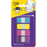 Post-it® Marcapáginas resistentes mini, 16 x 38 mm, colores variados, paquete de 40 Post-it® Marcapáginas resistentes mini, 16 x 38 mm, colores variados, paquete de 40