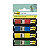 Post-it Marque-pages petit format Lot de 4 x 35 avec distributeurs + 2 étuis offerts - Couleurs Assorties - 3