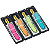 Post-it Marque-pages souples flèches 11,9 x 43,1 mm - 4 couleurs assorties (Jaune, Anis, Rose, Turquoise) - 4 x 24 index - 4