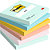 Post-it® Notas Adhesivas Bloques 76 x 76 mm, Colección Beachside, Colores Surtidos, 100 hojas - 1