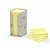 Post-it® Notas adhesivas recicladas en torre, bloques 76 x 76 mm, amarillo, 100 hojas - 3