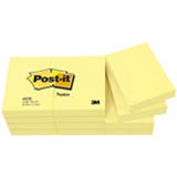Post-it® Notes repositionnables 38 x 51 mm - Jaune canari - Bloc de 100 feuilles Post-it® Notes repositionnables 38 x 51 mm - Jaune canari - Bloc de 100 feuilles