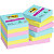 Post-it Notes repositionnables Super Sticky Cosmic 48 x 48 mm - Assorties - Lot 12 blocs de 90 feuilles - 1