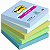 Post-it Notes repositionnables Super Sticky Oasis 76 x 76 mm - Assorties - Lot 5 blocs de 90 feuilles - 1