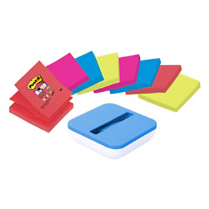 Post-it Pack de 8 Z-notes Post-it + 1 dévidoir Blue Box Offert Post-it Pack de 8 Z-notes Post-it + 1 dévidoir Blue Box Offert