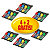Post-it® Pack Ahorro 4 + 2 GRATIS, Lotes de 4 dispensadores de 35 marcapáginas de 11,9 x 43,1 mm en colores surtidos - 2