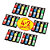 Post-it® Pack Ahorro 4 + 2 GRATIS, Lotes de 4 dispensadores de 35 marcapáginas de 11,9 x 43,1 mm en colores surtidos - 1