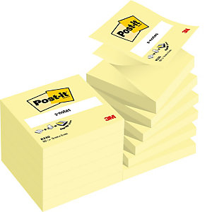 Post-it® R330 Canary Yellow™ Z-Notas Bloques 76 x 76 mm, amarillo canario, 100 hojas