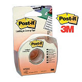 Post-it® Ruban de masquage 658H Blanc 25,4 mm x 17,7 m avec dévidoir manuel Post-it® Ruban de masquage 658H Blanc 25,4 mm x 17,7 m avec dévidoir manuel