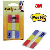 Post-it® Segnapagina Index Strong Small 25,4 x 38 mm Colori Assortiti Confezione 3 x 22 con dispenser Post-it® Segnapagina Index Strong Small 25,4 x 38 mm Colori Assortiti Confezione 3 x 22 con dispenser