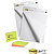 Post-it® Super Sticky 559P Pack Ahorro Bloc para caballete de rotafolios, pack de 2 + 4 blocs para notas de reuniones GRATIS, 635 x 762 cm, 30 hojas, blanco - 3