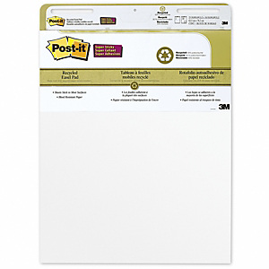 Post-it® Super Sticky 559RP Bloc para caballete de rotafolios, 63 x 73,2 cm, 30 hojas, blanco Post-it® Super Sticky 559RP Bloc para caballete de rotafolios, 63 x 73,2 cm, 30 hojas, blanco