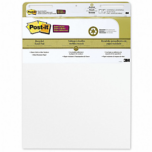 Post-it® Super Sticky 559RP Blocco per lavagna a fogli mobili, 63 x 73,2 cm, Bianco, 30 fogli Post-it® Super Sticky 559RP Blocco per lavagna a fogli mobili, 63 x 73,2 cm, Bianco, 30 fogli
