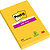 Post-it® Super Sticky 660-S Notas Adhesivas Bloques 102 x 152 mm, Amarillo Intenso, 75 hojas - 1