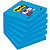 Post-it® Super Sticky Bloc de notas, 76 x 76 mm, azul intenso, 90 hojas - 2