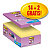 Post-it® Super Sticky Canary Yellow™ Pack Ahorro 14 + 2 GRATIS, bloques notas Adhesivas Bloques 76 x 127 mm, amarillo canario, 90 hojas - 1