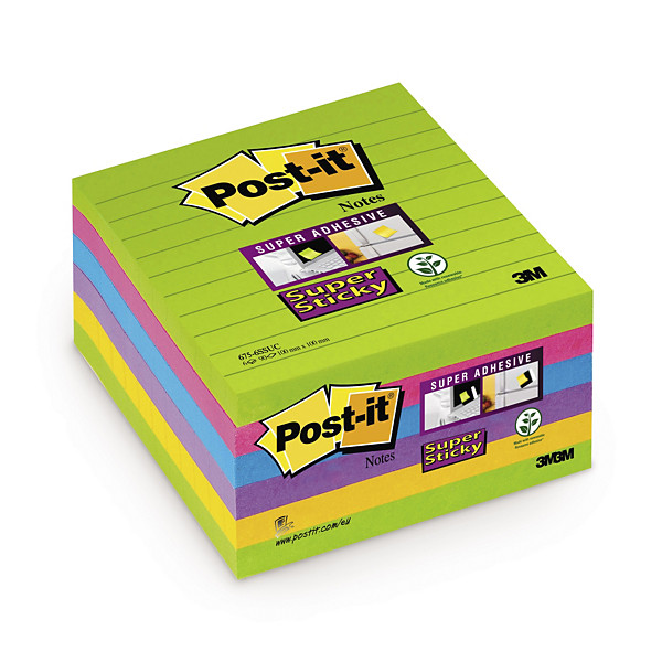 Post it Super Sticky con righe formato XL - 1