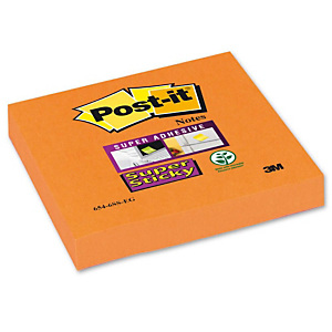 Post-it® Super Sticky, Foglietti Riposizionabili, Blocchi 76 x 76 mm, Colori Assortiti Collezione Bangkok, 90 foglietti, Confezione da 12 pezzi Post-it® Super Sticky, Foglietti Riposizionabili, Blocchi 76 x 76 mm, Colori Assortiti Collezione Bangkok, 90 foglietti, Confezione da 12 pezzi