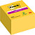 Post-it® Super Sticky Notas Adhesivas Cubo 76 x 76 mm, Amarillo, 350 hojas - 1