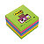 Post-it® Super Sticky Ruled Bloc de notas 100 x 100 mm colores variados, pack de 6, 90 hojas - 1