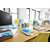 Post-it® Super Sticky Ruled Bloc de notas 100 x 100 mm colores variados, pack de 6, 90 hojas - 2