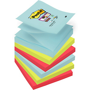 Post-it® Super Sticky Z-Notes Bloc de notas, 76 x 76 mm, Colección Miami, 90 hojas Post-it® Super Sticky Z-Notes Bloc de notas, 76 x 76 mm, Colección Miami, 90 hojas
