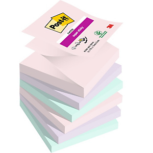 Post-it® Super Sticky Z-Notes Bloc de notas, 76 x 76 mm, Colección Soulful, 90 hojas Post-it® Super Sticky Z-Notes Bloc de notas, 76 x 76 mm, Colección Soulful, 90 hojas