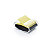Post-it Dévidoir Z-notes PRO noir + 1 bloc Z-notes 76 x 76 mm, jaune - 1