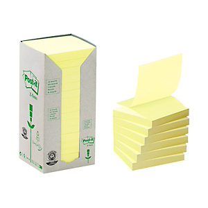 Post-it® Z-Notas Bloques 76 x 76 mm, Amarillo Pastel, 100 hojas Post-it® Z-Notas Bloques 76 x 76 mm, Amarillo Pastel, 100 hojas