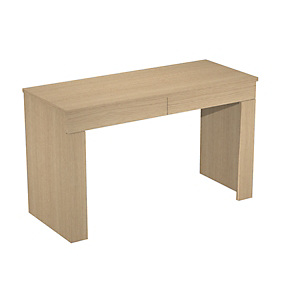 Postazione con cassetti Smart, 120 x 50 x 74 cm, Rovere Postazione con cassetti Smart, 120 x 50 x 74 cm, Rovere