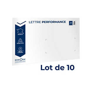 LA POSTE Enveloppe Prêt à Poster - Lettre Performance  50g - 162 x 229 mm (C5) - Lot de 10