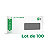 LA POSTE Enveloppe Prêt à Poster - Lettre verte  20g - 110 x 220 mm (DL) avec fenêtre - Lot de 100 - 1