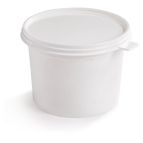 Pot à crème blanc 250 cc - 3